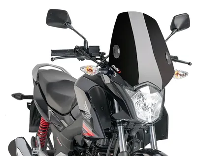 Produktbild von Windschild Puig New Generation Sport mit ABE für Honda CB125F Bj. 2015 - 2026