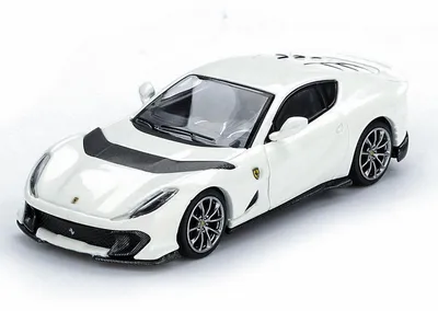 Obrázok produktu pre FERRARI 812 Competizione Bianco Avus 2024 – BBR 1:64