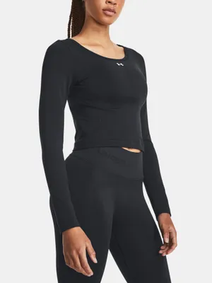 Image de Under Armour Ua Vanish Seamless Ls - noir, Taille:M