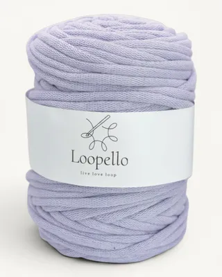 Produktbild von Loopello Baumwollkordel Pro 9 mm 100 m – Flieder