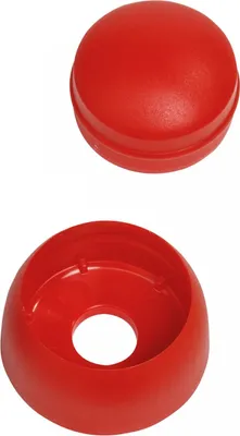 Produktbild von Spielturmking Bolzen- und Schraubenabdeckung Spielturm - L 12 mm Rot 50 Stück 30053-29