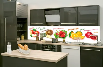 Produktbild von Küchenrückwand Folie selbstklebend FRÜCHTE MIX 260 x 60 cm - Klebefolie - Dekofolie - Spritzschutz für Küche -
