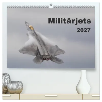 Produktbild von Militärjets (hochwertiger Premium Wandkalender 2027 DIN A2 quer), Kunstdruck in Hochglanz