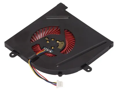 Obrázek produktu pro Chladicí ventilátor z hliníkové slitiny, 4pinový, DC 5 V, ventilátor pro procesor počítače, kompatibilní s modely MSI GS63VR, GS73VR, MS-16K2, 16K3, 16K4 a 16K5
