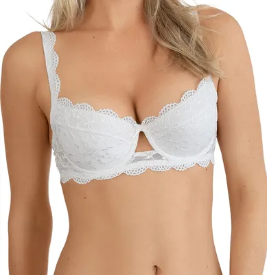 Produktbild von Nina von C. Silver Edition Push-Up Dirndl-BH Mit Spitzen-Details, Zaubert ein tolles Dekolleté, Mit wattierten Cups
