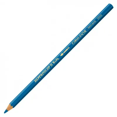 Produktbild von Aquarellkreide "Supracolor", kobaltblau, sechseckig, CARAN D'ACHE 3888.160
