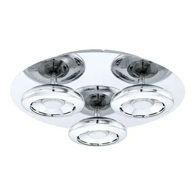 Produktbild von Tarugo LED Deckenleuchte 3-flammig Ø 35cm Weiß, Chrom