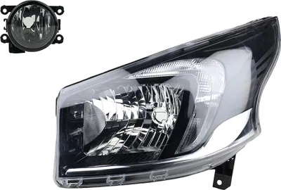 Obrázek produktu pro Světlomety vhodné pro Opel Vivaro od 06/2014, H4, levá strana + mlhovka. Čísla dílů: 4422458, 95517041, 95527865, 4422781, 0006000618054, 2615500Q0D, 600 Johns