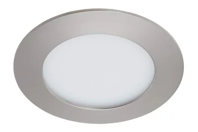 Produktbild von Einbauleuchte Briloner 7 Watt LED IP44 Nickelmatt Einbauspot Neutralweiß