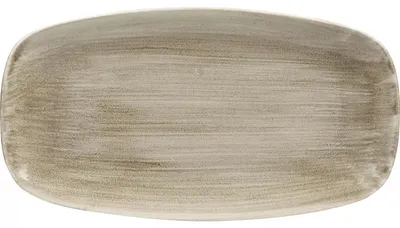 Produktbild von Churchill Super Vitrified Stonecast Patina Platte, 29,8x15,3 cm, 12 Stück, Antiktaupe