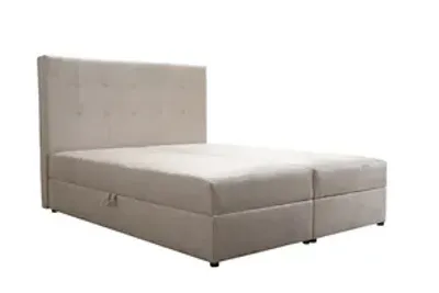 Zdjęcie produktu dla Niebieski Plamoodporne Łóżko Kontynentalne Dream 140X200 Bonell Pojemnik