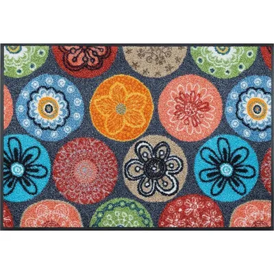 Produktbild von wash+dry Coralis, Dekorative Fußmatte, Drinnen, Rechteckig, Mehrfarbig, Abbildung, 500 mm