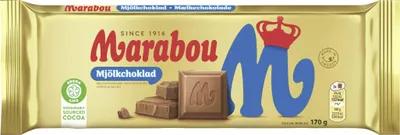 Marabou Milchschokolade Tafel schwedischer Schokoladengenuss 170g