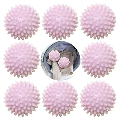 Image de Boules de séchage écologiques pour sèche-linge (lot de 8, violet)