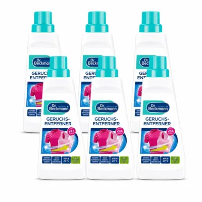 Produktbild von Dr. Beckmann Geruchsentferner 6 x 500 ml - Entfernt Schweiß-, Rauch- & Muffige Gerüche
