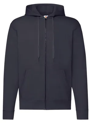 Produktbild von Fruit of the Loom - "Classic" Kapuzenjacke für Herren/Damen Uni LT2658 (M) (Marineblau)