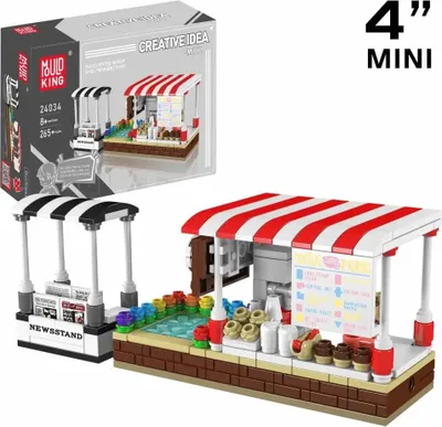 Produktbild von Mould King® 24034 Coffee Shop & Zeitungskiosk