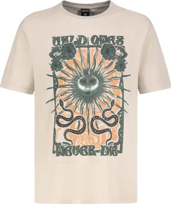 Produktbild von SUBLEVEL Retro T-Shirt mit Spirituellem Print Boho Style Größe: XXL