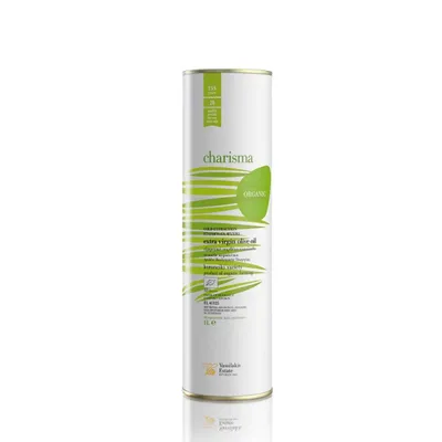Produktbild von VASSILAKIS ESTATE 08535 - Charisma Organic Natives Olivenöl Extra 1L Dose von Kreta