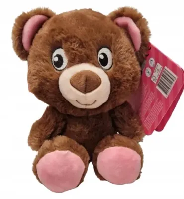 Image de Peluche Elefun Ours Brun Douce Cadeau