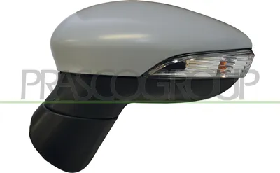 Produktbild von PRASCO FD3447314 Außenspiegel Seitenspiegel Links für FORD Fiesta Mk6 Schrägheck (JA8, JR8) Grundiert Elektrisch