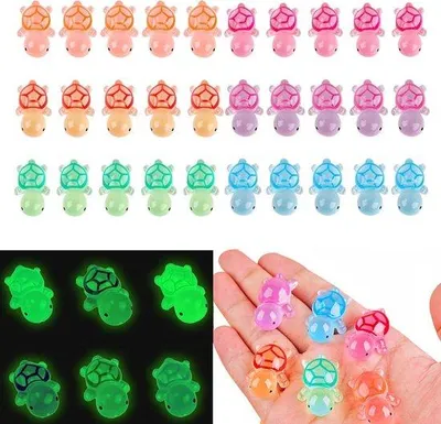 Produktbild von Kleine lichtgevende harsdierenfiguren zandkoekdieren schildpaddecoratie