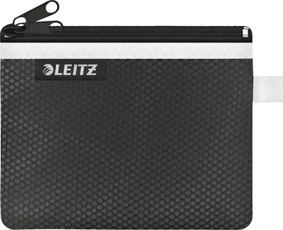 Produktbild von Textilný obal so zipsom dvojitý Leitz WOW malý čierny