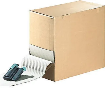 Produktbild von Nestler Wellpappe 30,0 cm x 70,0 m grau, 1 Rolle