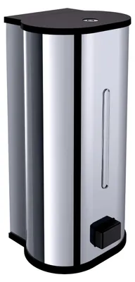 Image de emco system2 distributeur de savon liquide, 800ml, chrome, 352100104