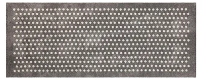 Produktbild von AKZENTE Feel Fußmatte SMALL DOTS SILVER 80 x 200 cm