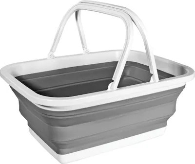 Immagine prodotto di Cestino pieghevole in silicone da 16 litri 38 x 14 x 25,5 cm
