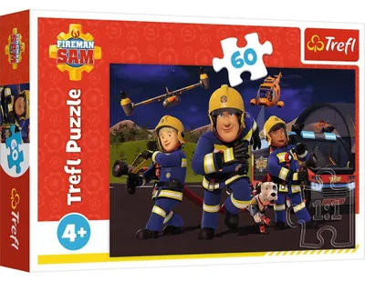 Immagine prodotto di PUZZLE 60 Eroe in uniforme / Pompiere Sam 17413