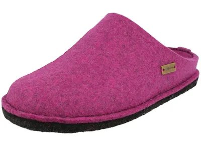 Produktbild von Haflinger Damen Pantoffel Hausschuh Filz Flair Soft 311010, Größe:41 EU, Farbe:Pink