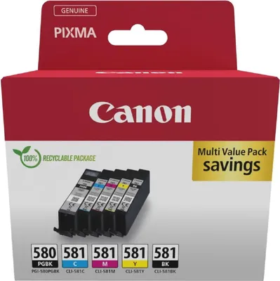 Produktbild von CANON Ink/PGI-580/CLI-581 PGBK/C/M/Y/BK