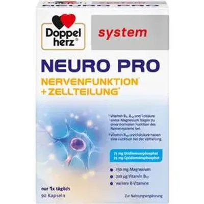 Obrázek produktu pro Doppelherz Neuro Pro systém, kapsle, 90 kusů