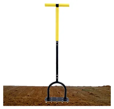 Produktbild von Gartenbelüfter – Bodenbelüfter mit breiter Sohle – Vertikutierer für Gartenpflege und Landschaftsbau