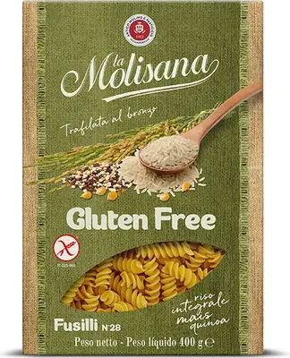 Zdjęcie produktu dla Makaron bezglutenowy Fusili Molisana n28 400g - La Molisana