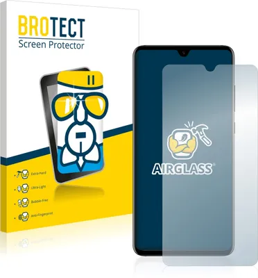 Produktbild von BROTECT Schutzglas für Huawei Mate 20 Schutzfolie Panzer Folie Glas Display Schutz klar