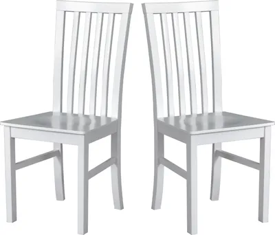 Produktbild von Esszimmerstuhl 2 x "MILANO 1 D", weiss