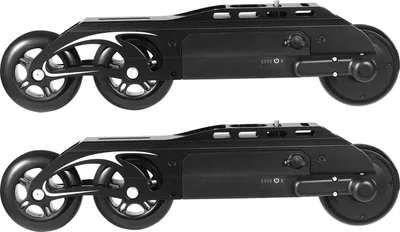 Produktbild von Elektrische Rollschuhe, 8,08-9,32 mph, 176,37 lbs Tragfähigkeit, batteriebetrieben, schwarz