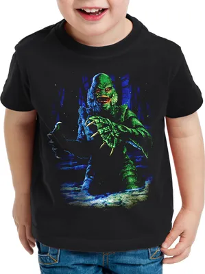 Produktbild von style3 Das Ding aus dem Sumpf Kinder T-Shirt horrorfilm monster