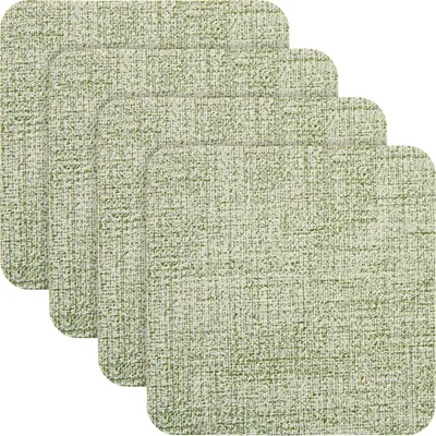 Produktbild von Erwin Müller Untersetzer Elvas" 4er-Pack hellgrün 10x10 cm"