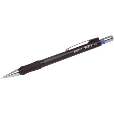 Produktbild von Aristo Feinminenstift WD1, schwarz, 0,7 mm, Minenführung versenkbar