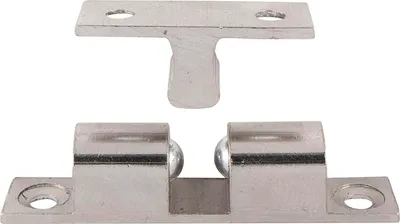 Produktbild von Doppelkugelschnapper Schließsystem (Schnappverschluss) 8x43mm vernickelt