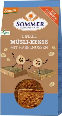 Immagine prodotto di Biscotti al muesli - Nocciola 150g