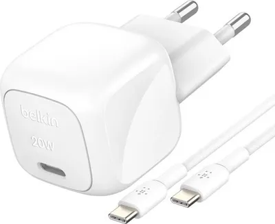 Obrázek produktu pro Belkin WCA009KQ1MWH-B6, Vnitřní, AC, 11 V, 1 m, Bílá