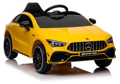 Immagine prodotto di Leantoys - Auto a batteria Mercedes CLA 45s AMG gialla 4x4