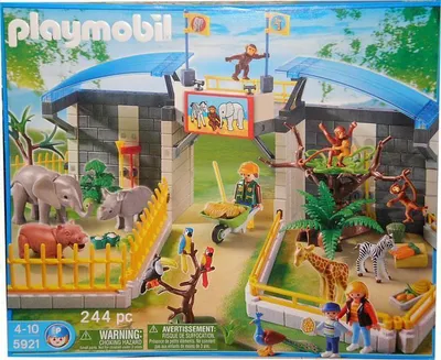Image de PLAYMOBIL 5921 - Zoo de bébés animaux