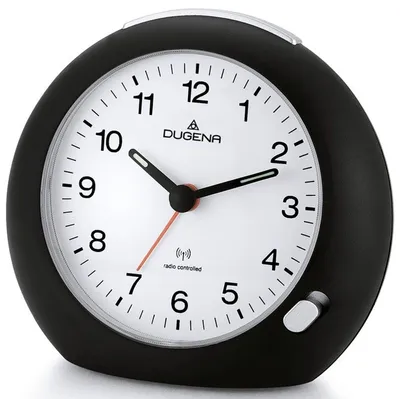 Produktbild von DUGENA 4460383 Funk Wecker Licht Alarm schwarz