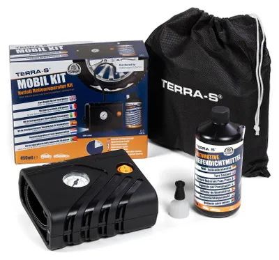 Produktbild von Volkswagen 5H0071211A Reifenpannenset Luftkompressor Dichtmittel 450ml Reifenreparatur Kit